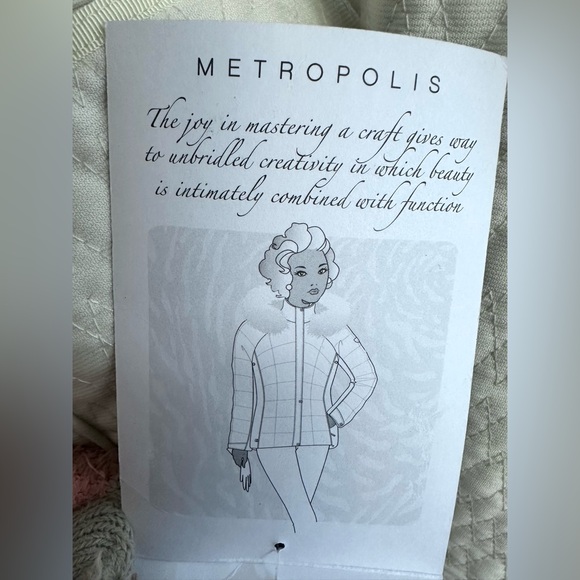 NWT Metropolis Rhapsody Ski Snow Suit Jacket Pants Winter White Size 10 - Picture 14 of 16